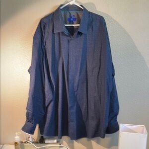 Egara Blue Dress Shirt Classic Fit
